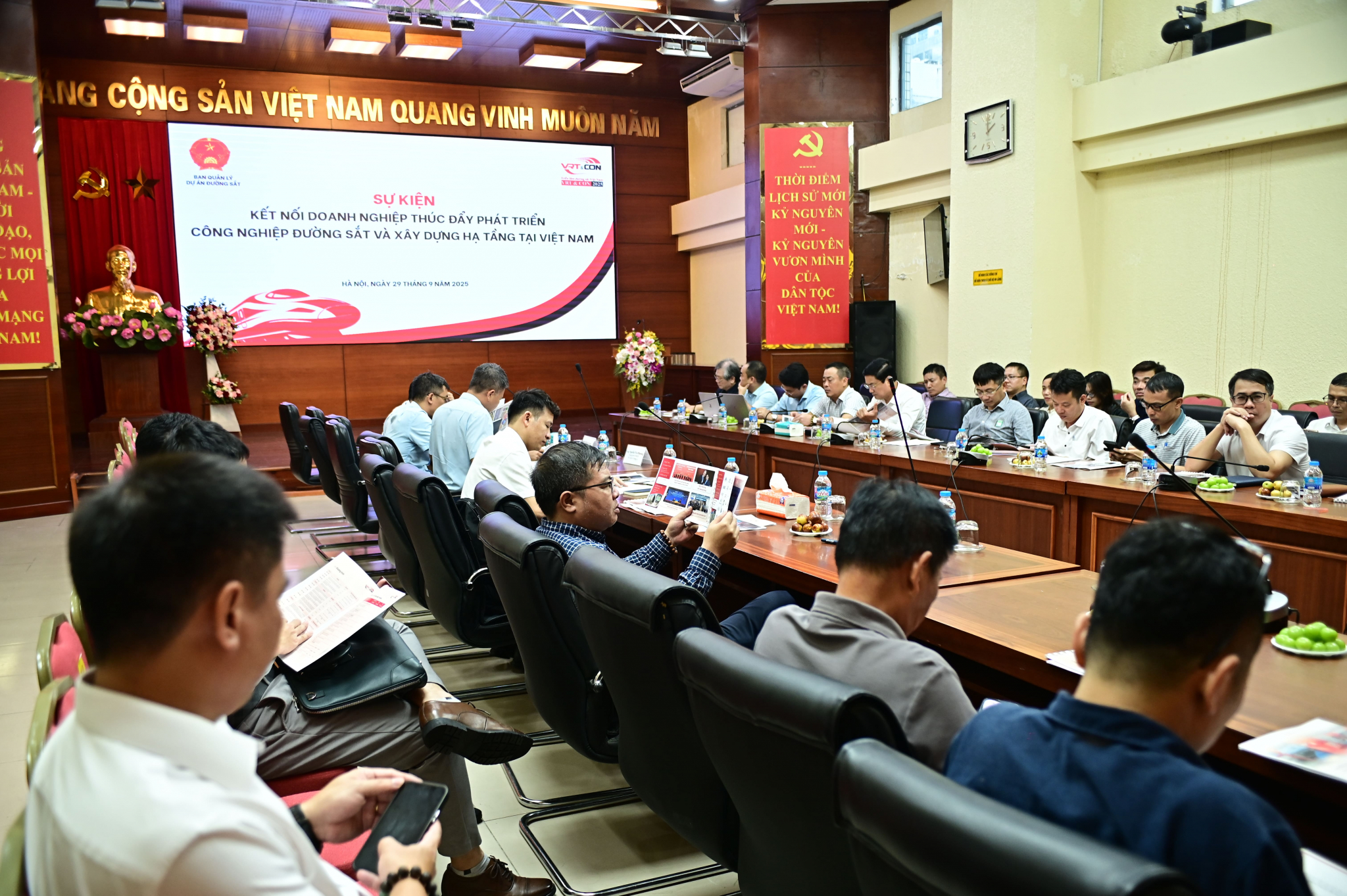 VRT&CON’2025: Kết nối doanh nghiệp – Đối thoại chính sách – Kiến tạo tương lai đường sắt Việt Nam