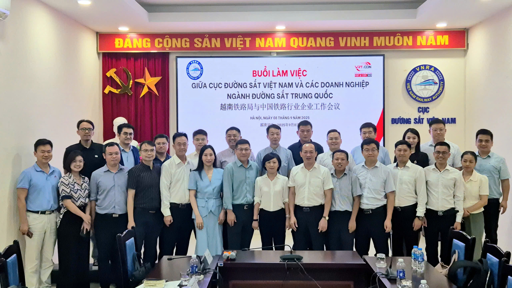 VRT&CON’2025: Cầu nối hợp tác đường sắt và Tọa đàm với doanh nghiệp Trung Quốc